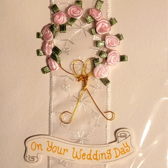 JUST MARRIED GREETING CARD - Picture 3 of 3
